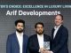شركة «عارف للتطوير العقاري» تحصد جائزة «اختيار المحرر: التميز في أسلوب الحياة الفاخر» ضمن «قمة وجوائز جلف بيزنس للعقارات 2026 »