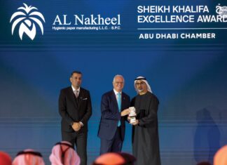 Fine Hygienic Holding’s Al-Nakheel Honored at the 22nd Cycle of “Sheikh Khalifa Excellence Award”