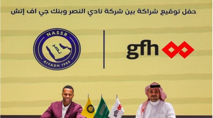 بنك جي إف إتش يبرم شراكة مع نادي النصر السعودي للموسم الرياضي 2026–2027
