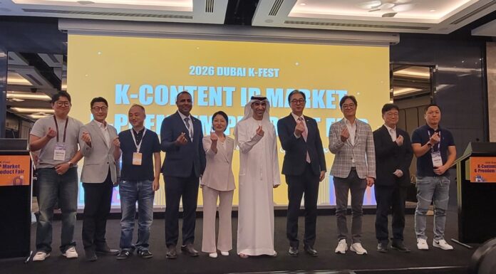 H.E. Dr. Thani Bin Ahmed Al Zeyoudi attends “2026 K-Premium Products Fair in Dubai”