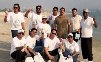 Seven Seas Hotel marks second anniversary with community beach cleaning initiative
